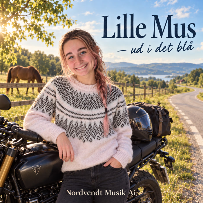 Cover til Lille Mus – ud i det blå